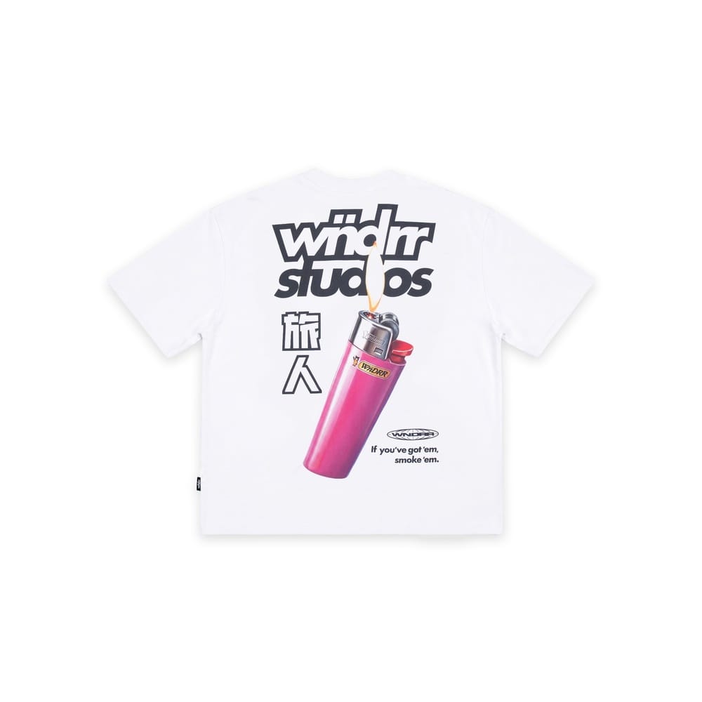 WNDRR Lighter Heavy Weight Tee - White