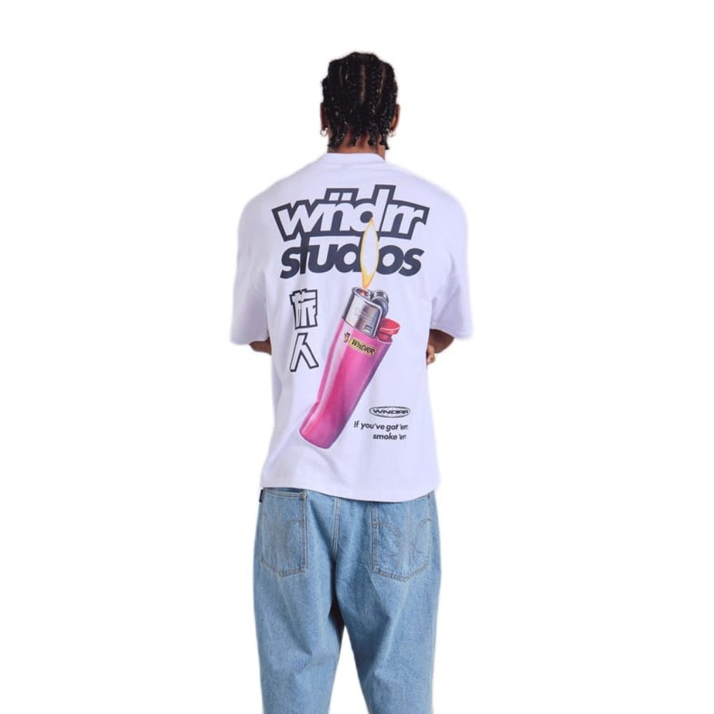 WNDRR Lighter Heavy Weight Tee - White