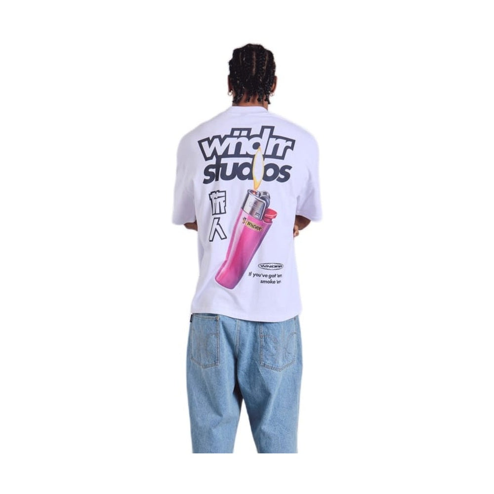 WNDRR Lighter Heavy Weight Tee - White