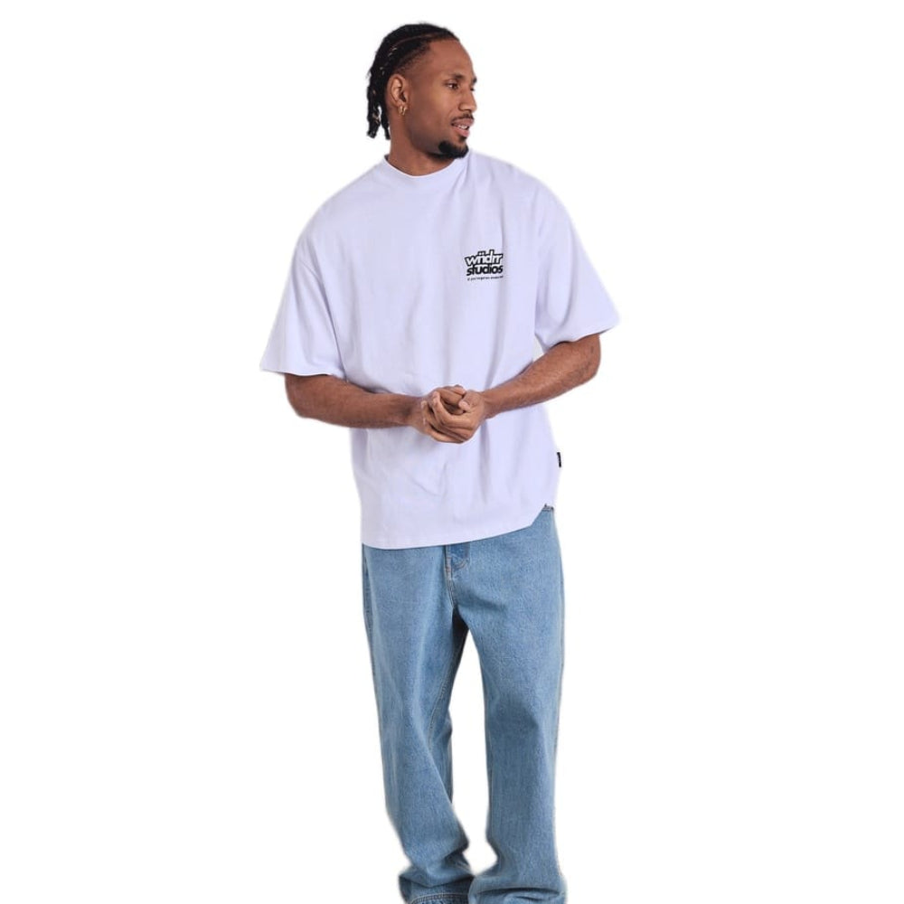 WNDRR Lighter Heavy Weight Tee - White