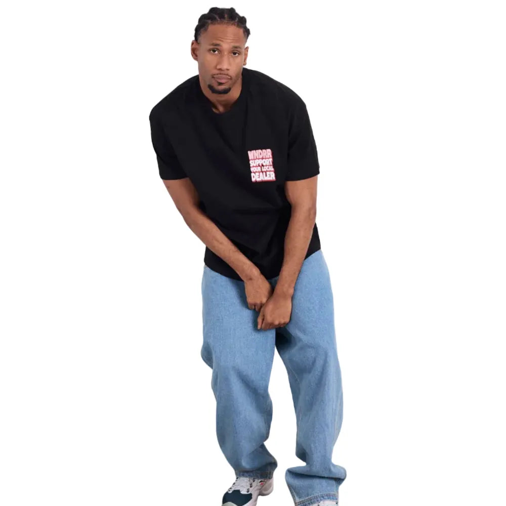 WNDRR Local BOX FIT Tee - Black