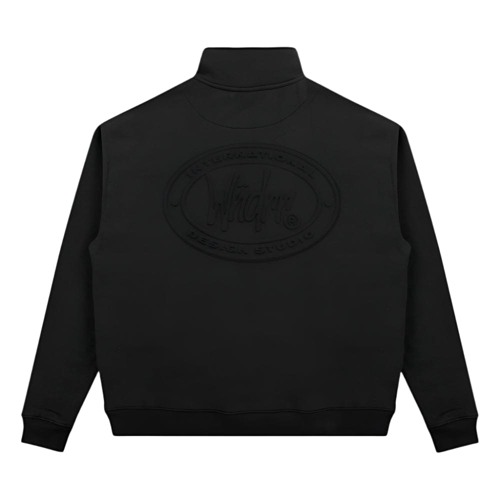 WNDRR Minted 1/4 Zip Sweat - Black