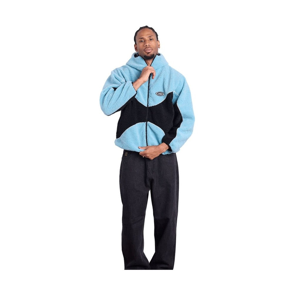 WNDRR Orbit Fleece Jacket - Blue/Black
