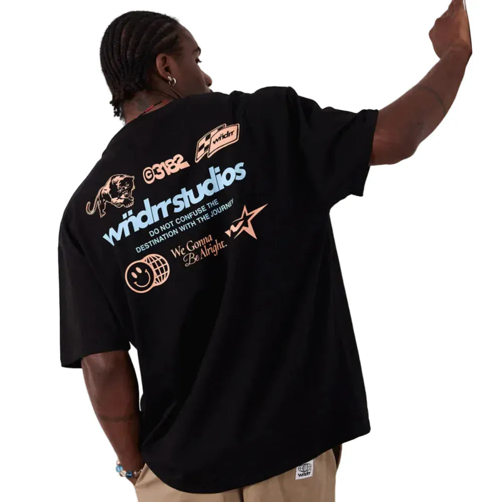 WNDRR Oversteer Box Fit Tee - Black