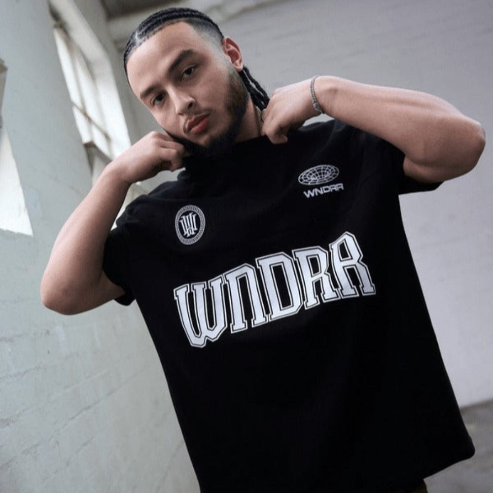 WNDRR Possession Box Fit Tee - Black