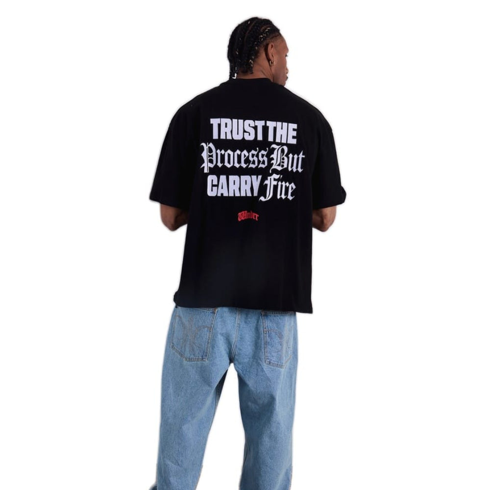 WNDRR Process Heavy Weight Tee - Black