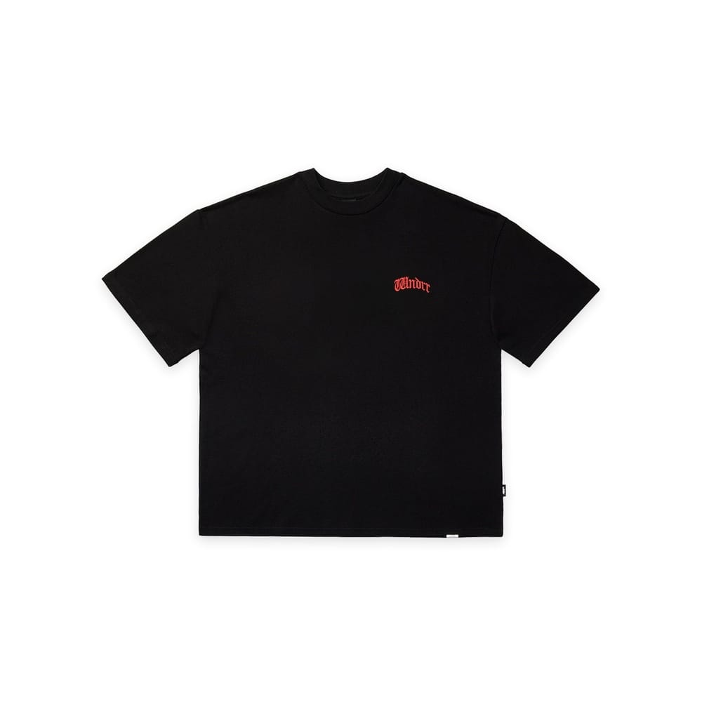 WNDRR Process Heavy Weight Tee - Black