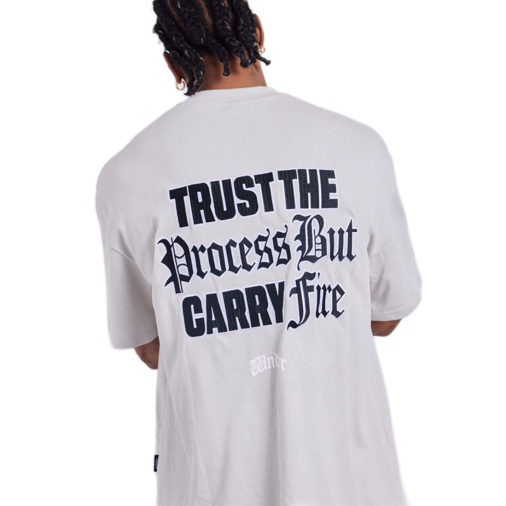 WNDRR Process Heavy Weight Tee - Oyster