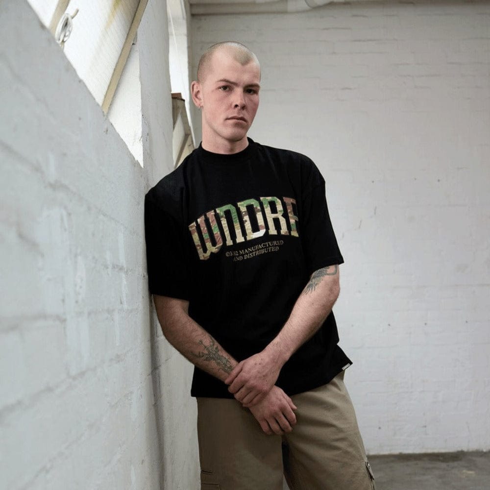 WNDRR Protocol Heavy Weight Tee - Black