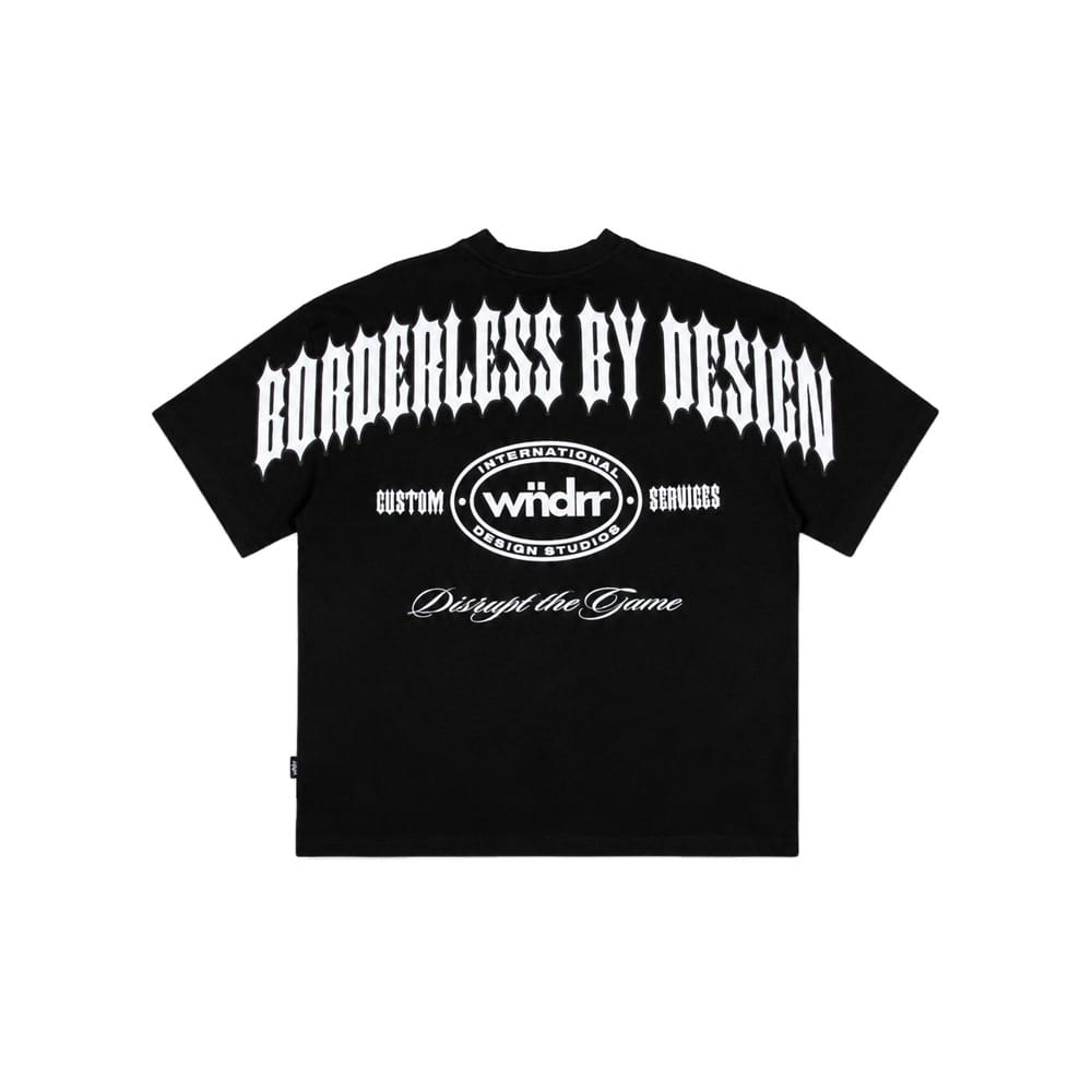 WNDRR RZN Heavy Weight Tee - Black