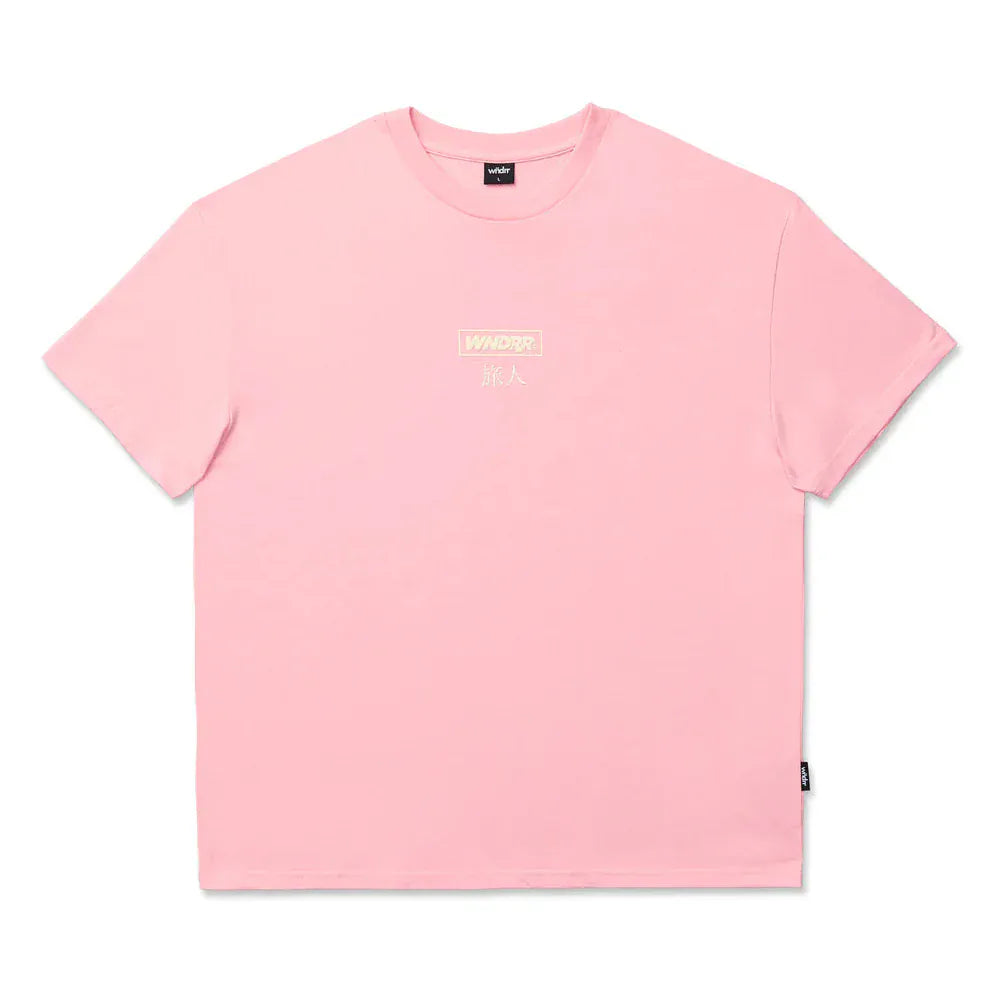 WNDRR Shodo Box Fit Tee - Pink
