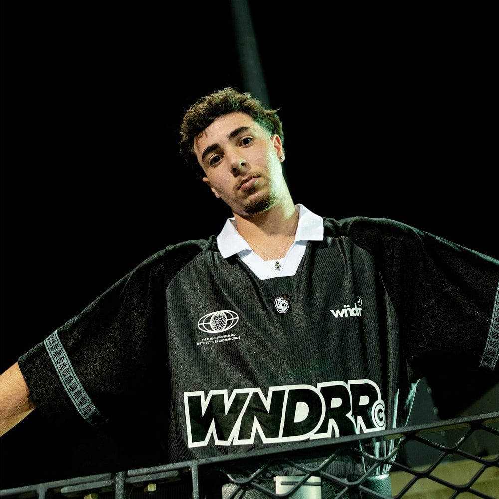 WNDRR Shodo Football Jersey - Grey / Black