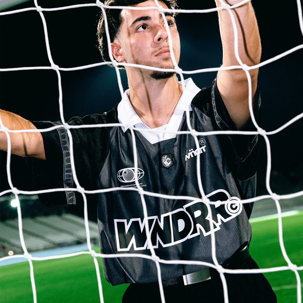 WNDRR Shodo Football Jersey - Grey / Black