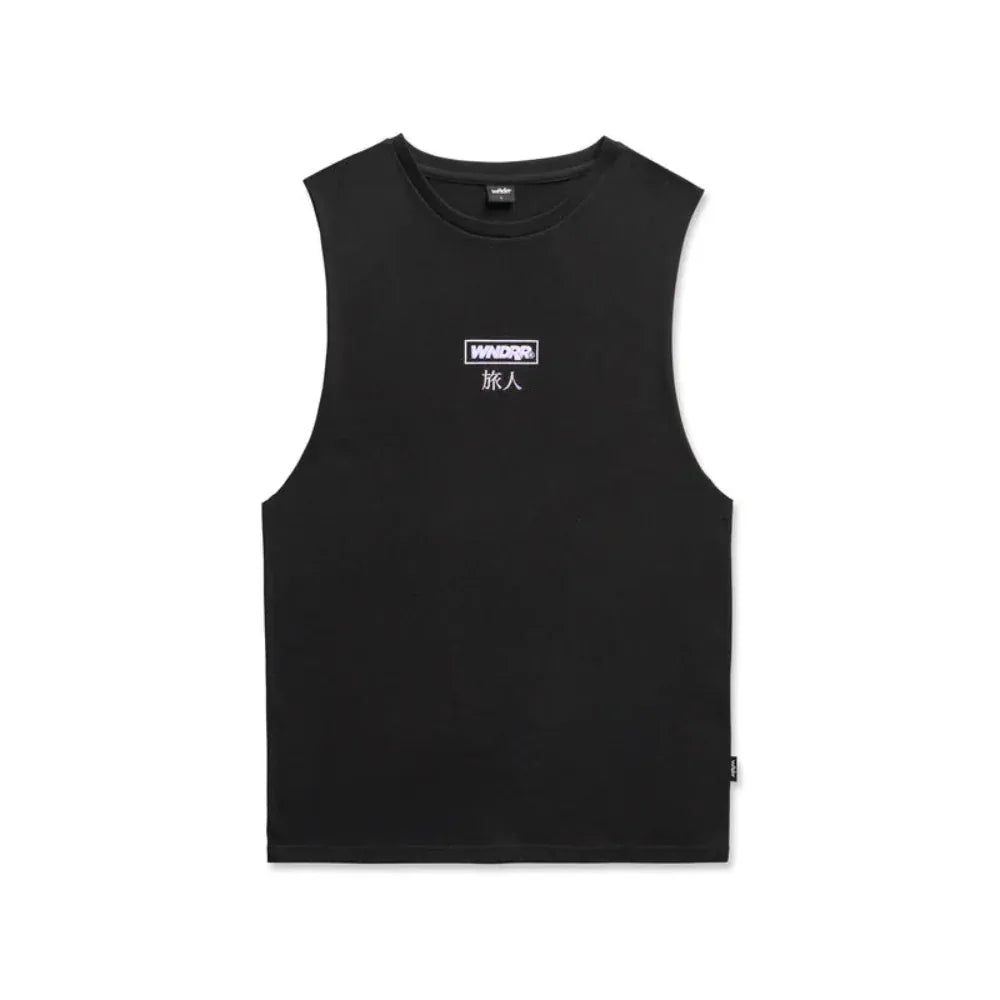 WNDRR Shodo Muscle Top - Black