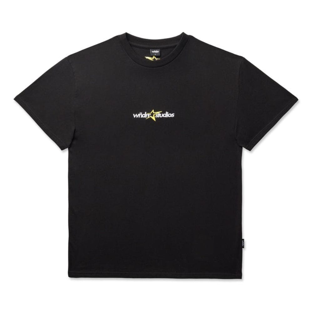 WNDRR Stxr Box Fit Tee - Black