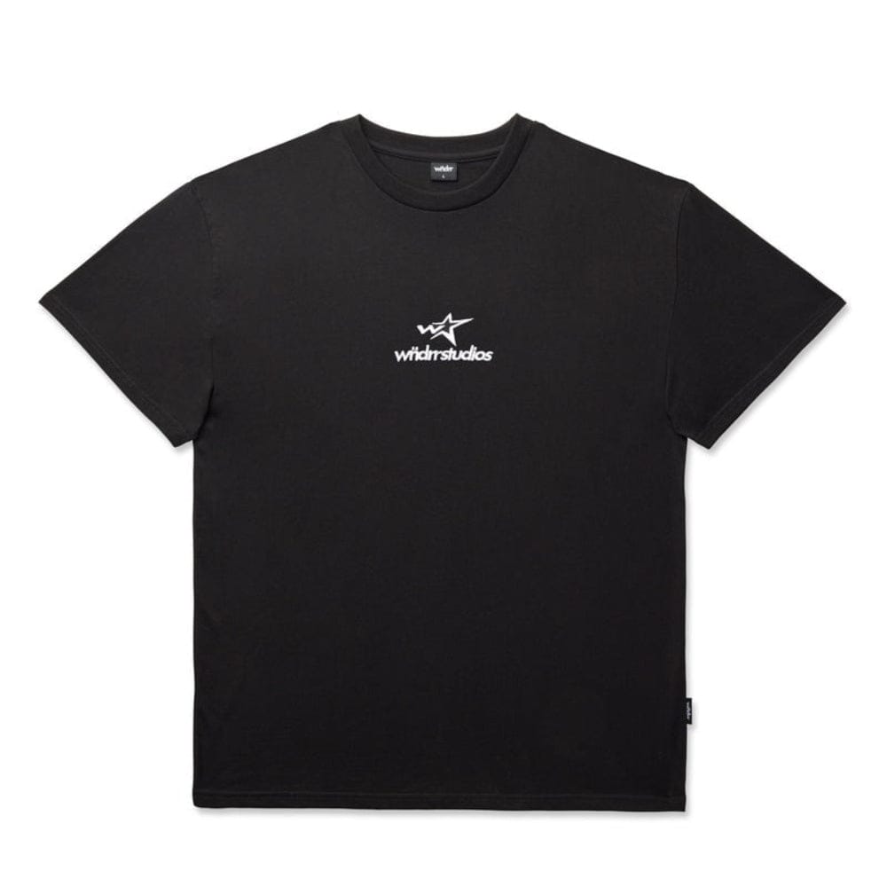 WNDRR Stxrhaus Heavy Weight Tee - Black