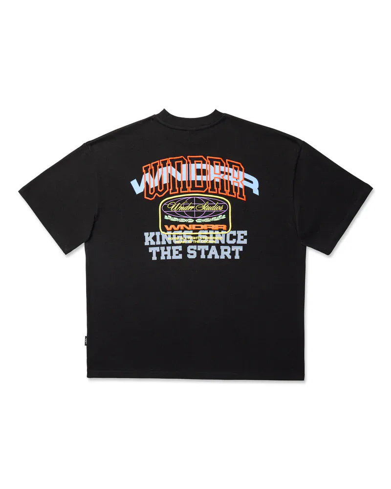 WNDRR Swatch Heavy Weight Tee - Black