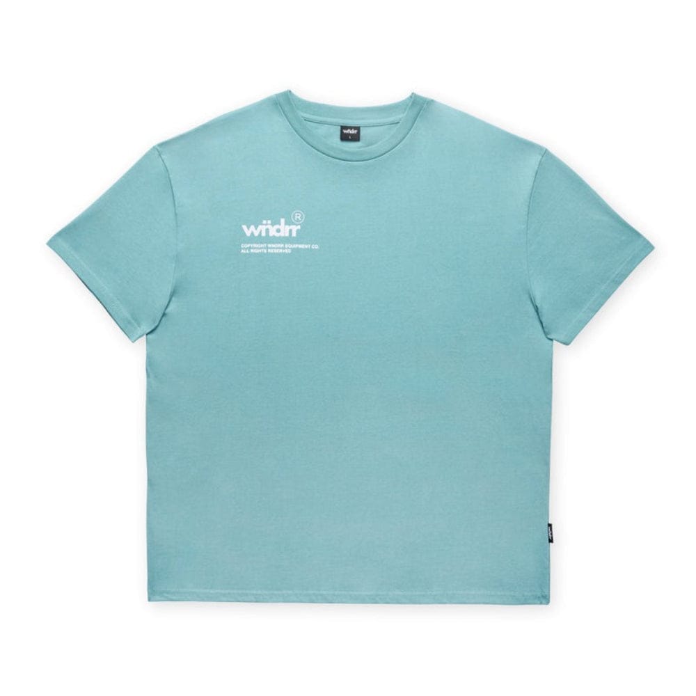 WNDRR Syndicate Box Fit Tee - Dusk Blue