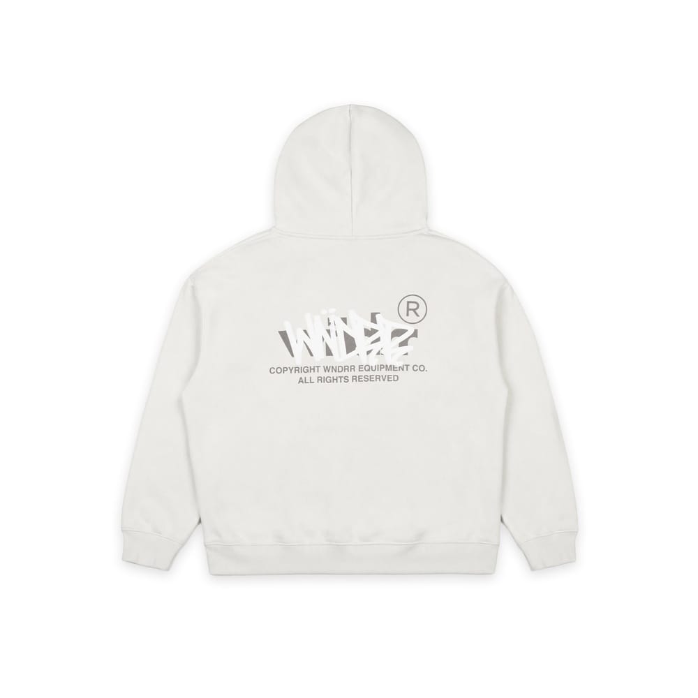 WNDRR Tagged Hood Sweat - Oyster