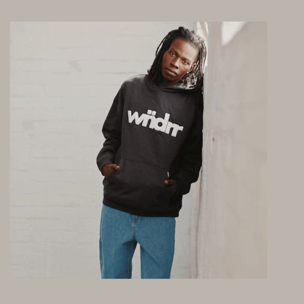 WNDRR Tone Hood Sweat - Faded Black