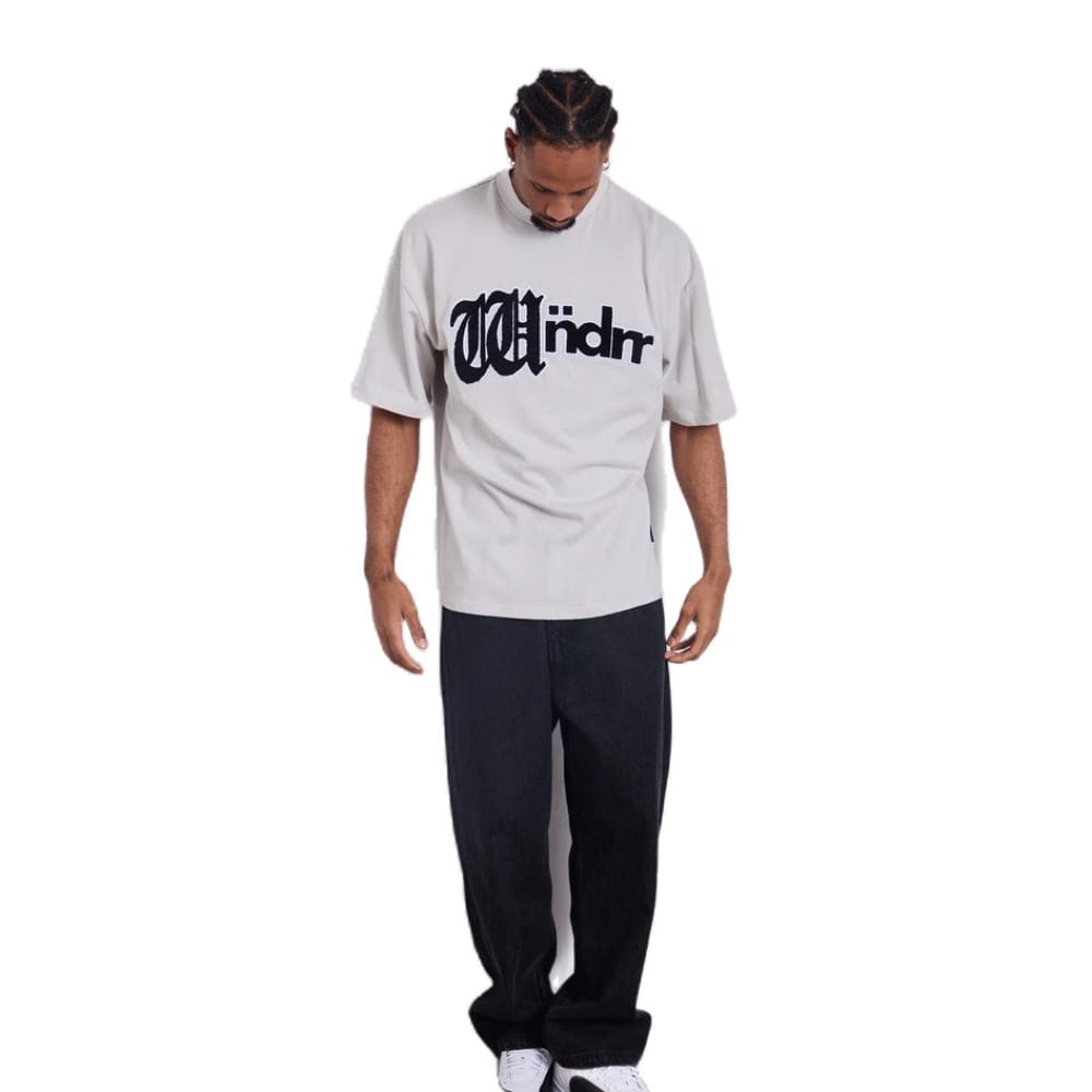 WNDRR United Heavy Weight Tee - Oyster
