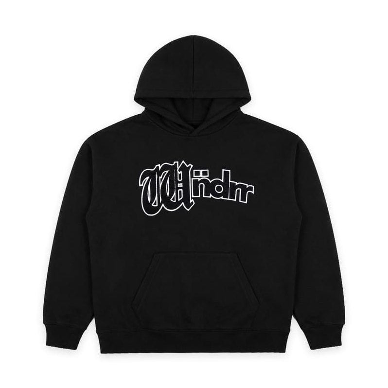 WNDRR United Hood Sweat - Black