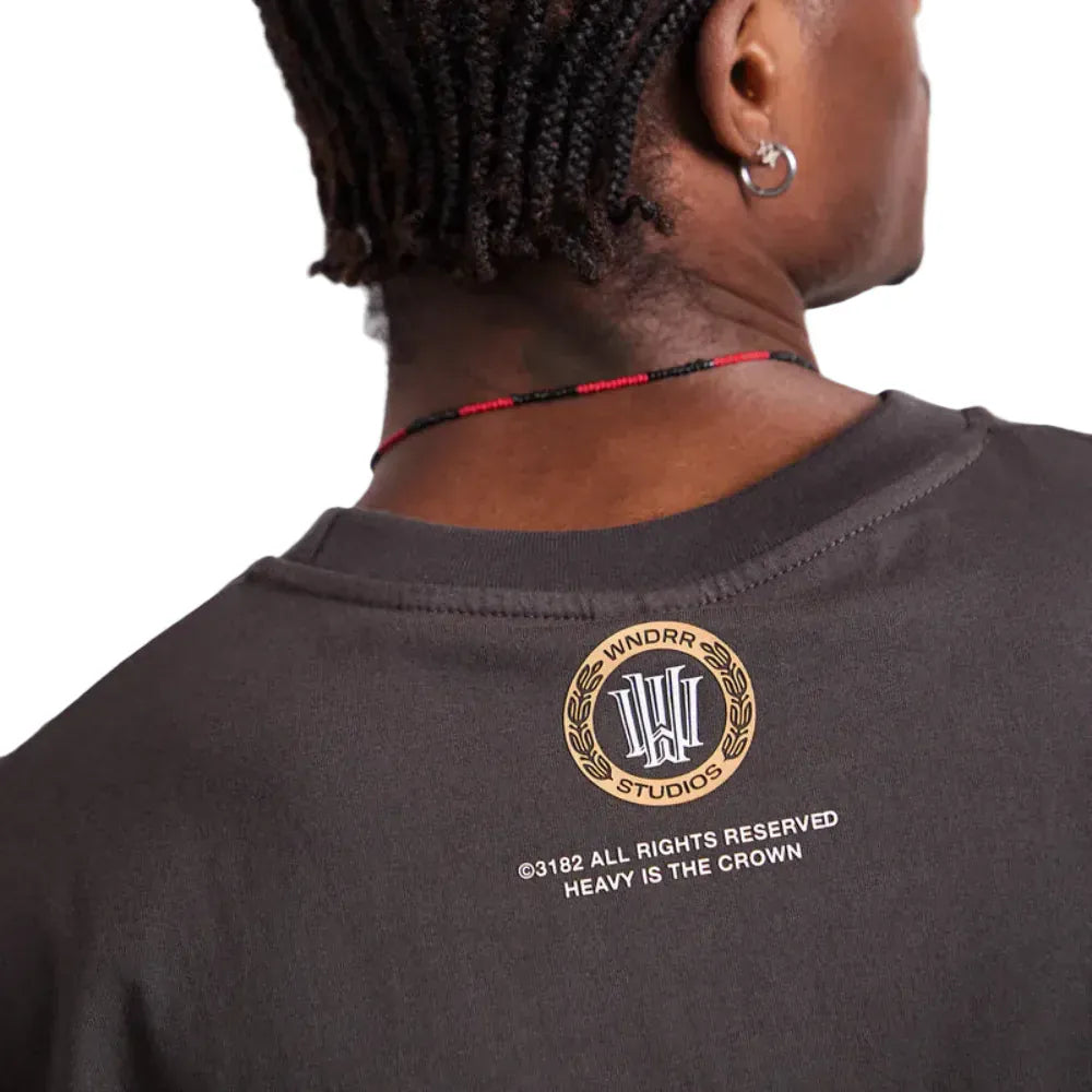 WNDRR Vita Nova Box Fit Tee - Faded Black