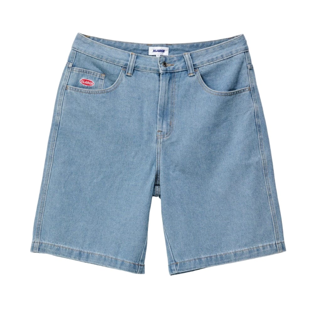 XLarge Baggy Bull Denim 91 Short - Mid Blue
