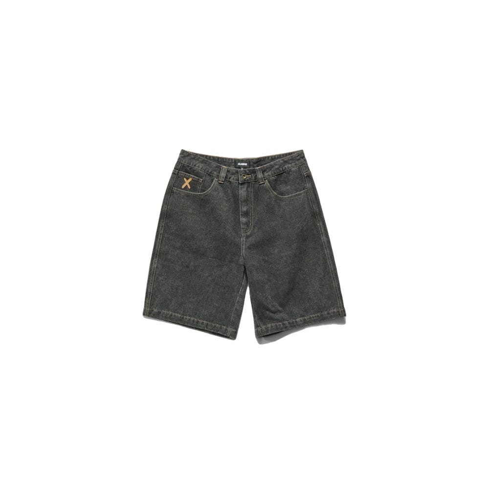 XLarge Burst Bull Denim 91 Short - Washed Black