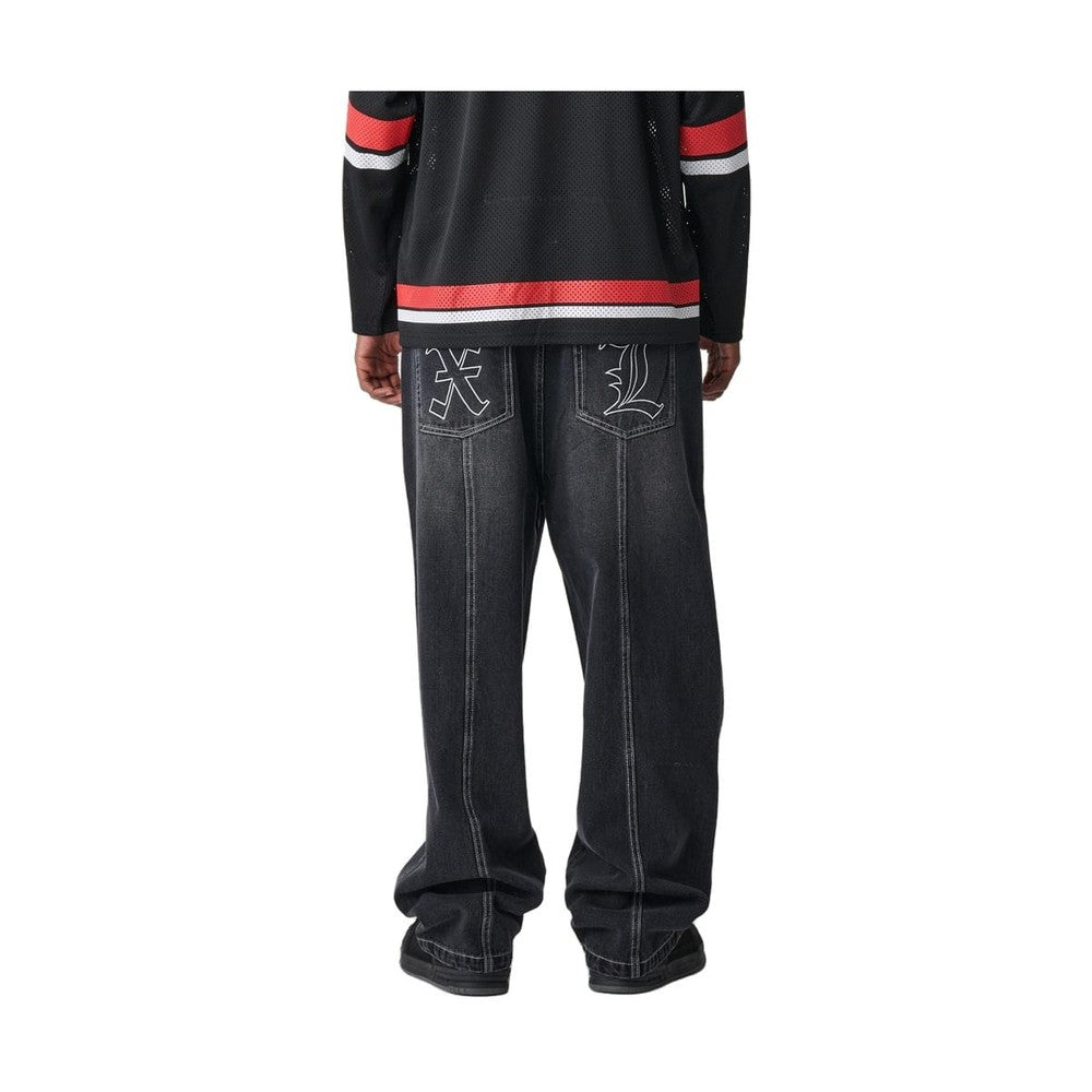 XLarge Old English Baggy Denm 91 Pant - Worn Black