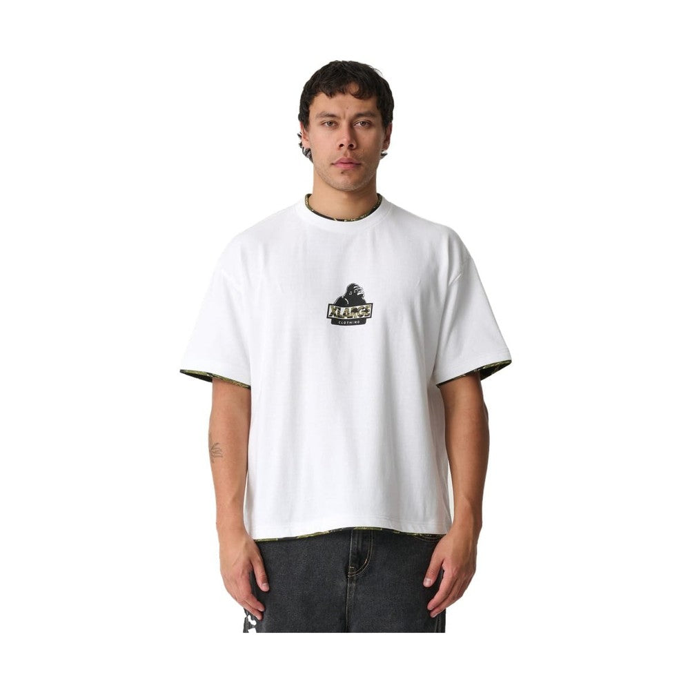 XLarge Double Layer Gorilla Tee - White