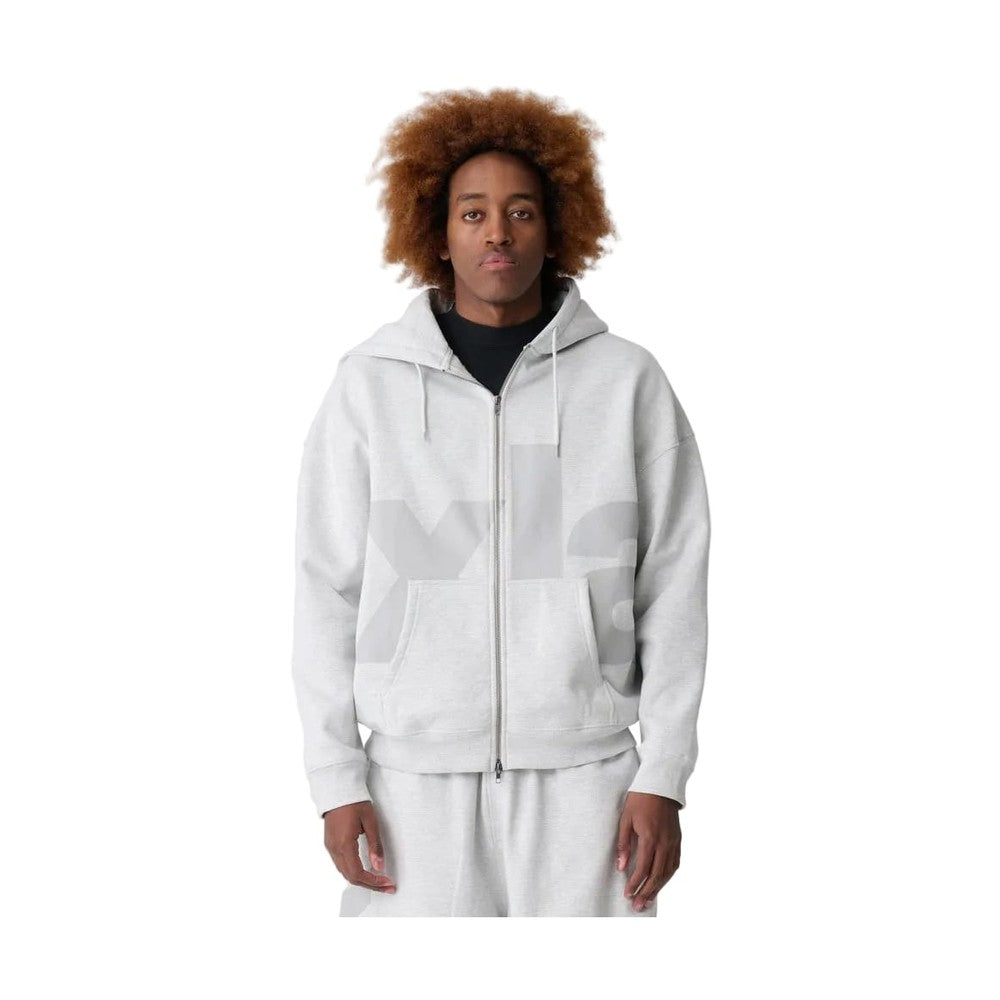 XLarge Eli Gorilla Fit Zip Thru Hood - Snow Marle