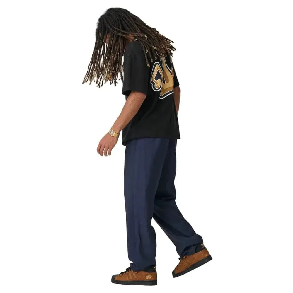 XLarge Folded Crown Tee - Solid Black