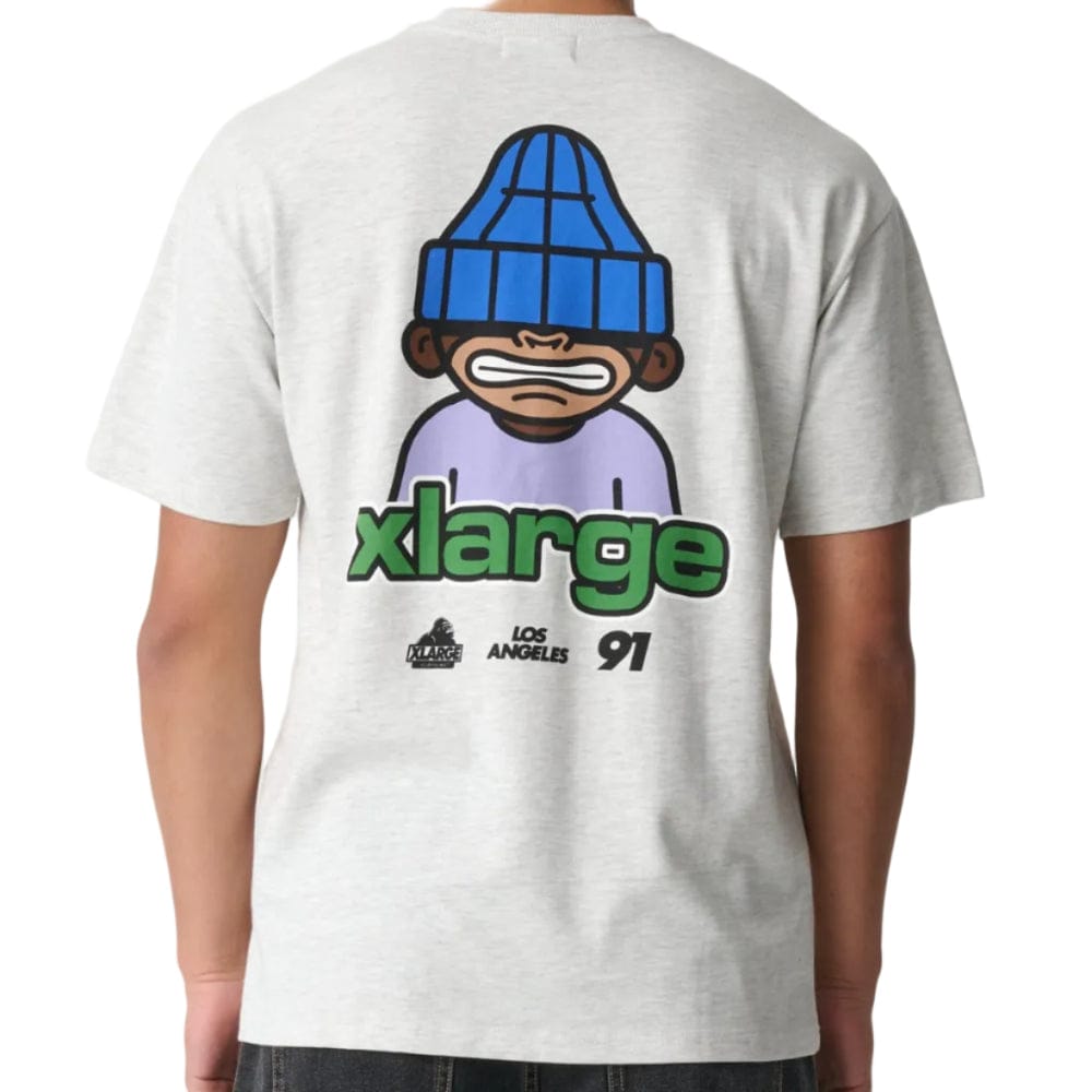 XLarge Grin SS Tee - Ash Heather