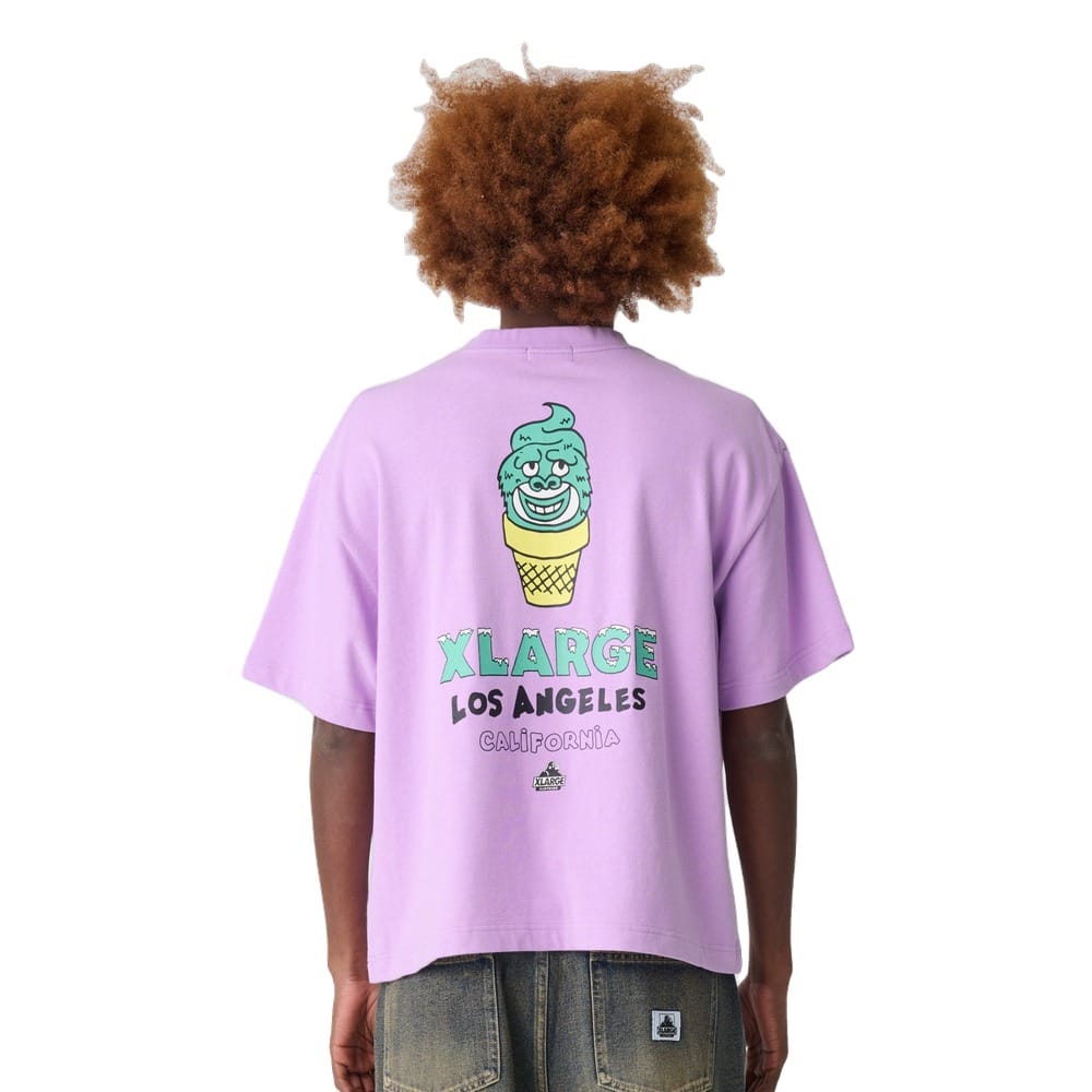 XLarge Ice Cream SS Tee - Light Purple