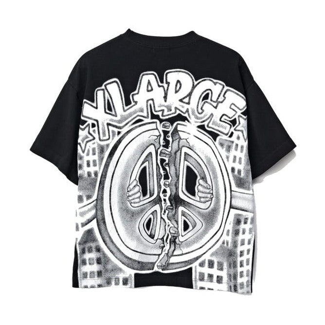 XLarge Peace City Gorilla Fit Tee - Black