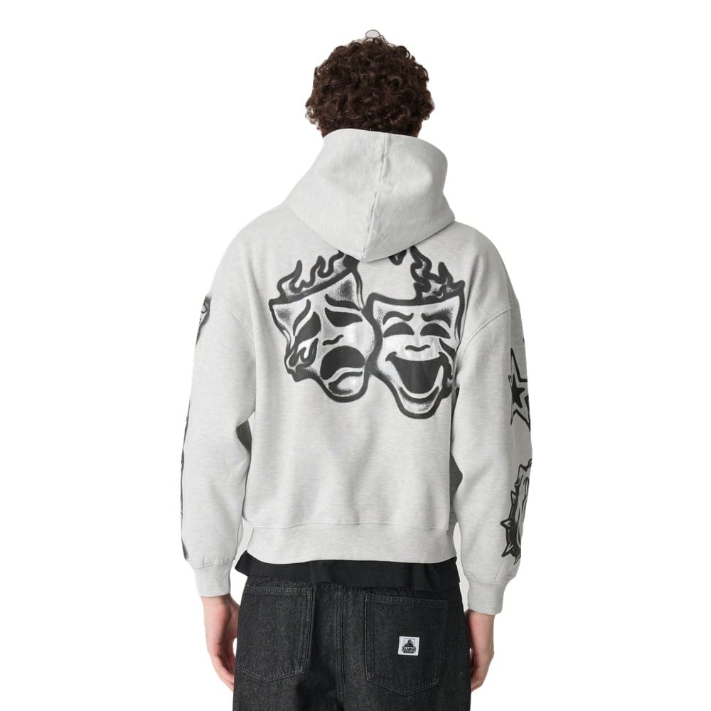 XLarge Peace Gorilla Fit Tee - Snow Marle