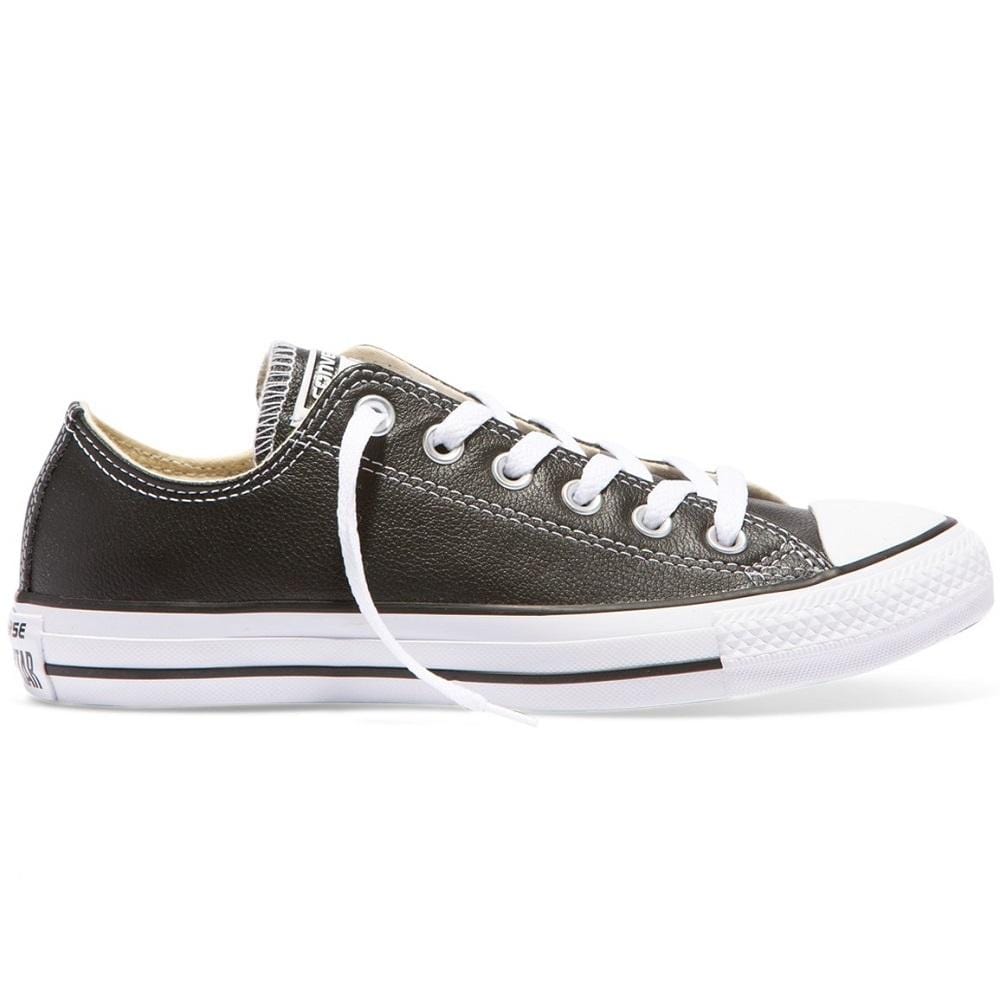 Converse All Star Low Leather - Black / White