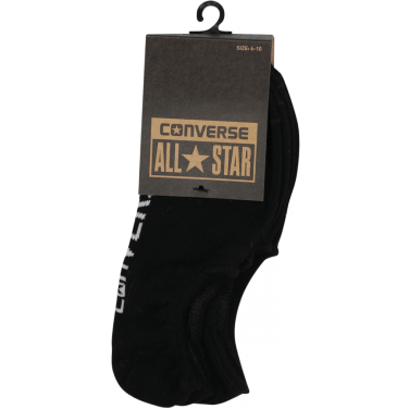 Converse Invisible Sock 3 Pack - Black