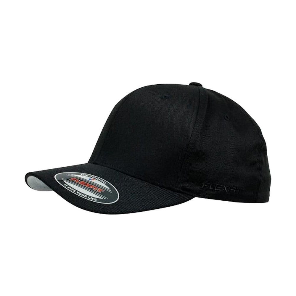 Flexfit Worn By The World Fitted Cap - Black / Silver UV