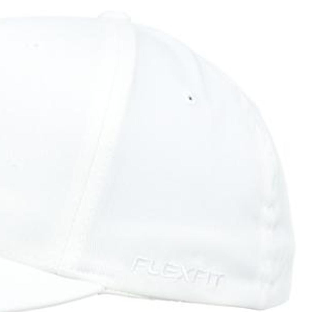 Flexfit Worn By The World Fitted Cap - White / Silver UV