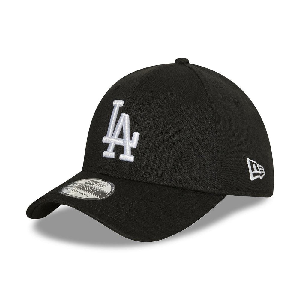 New Era 39THIRTY Stretch Fit Cap Los Angeles Dodgers - Black / White