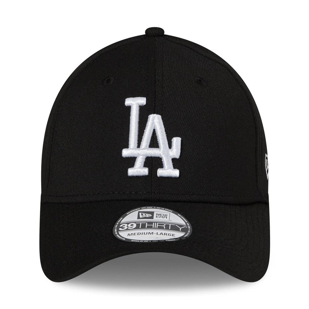 New Era 39THIRTY Stretch Fit Cap Los Angeles Dodgers - Black / White