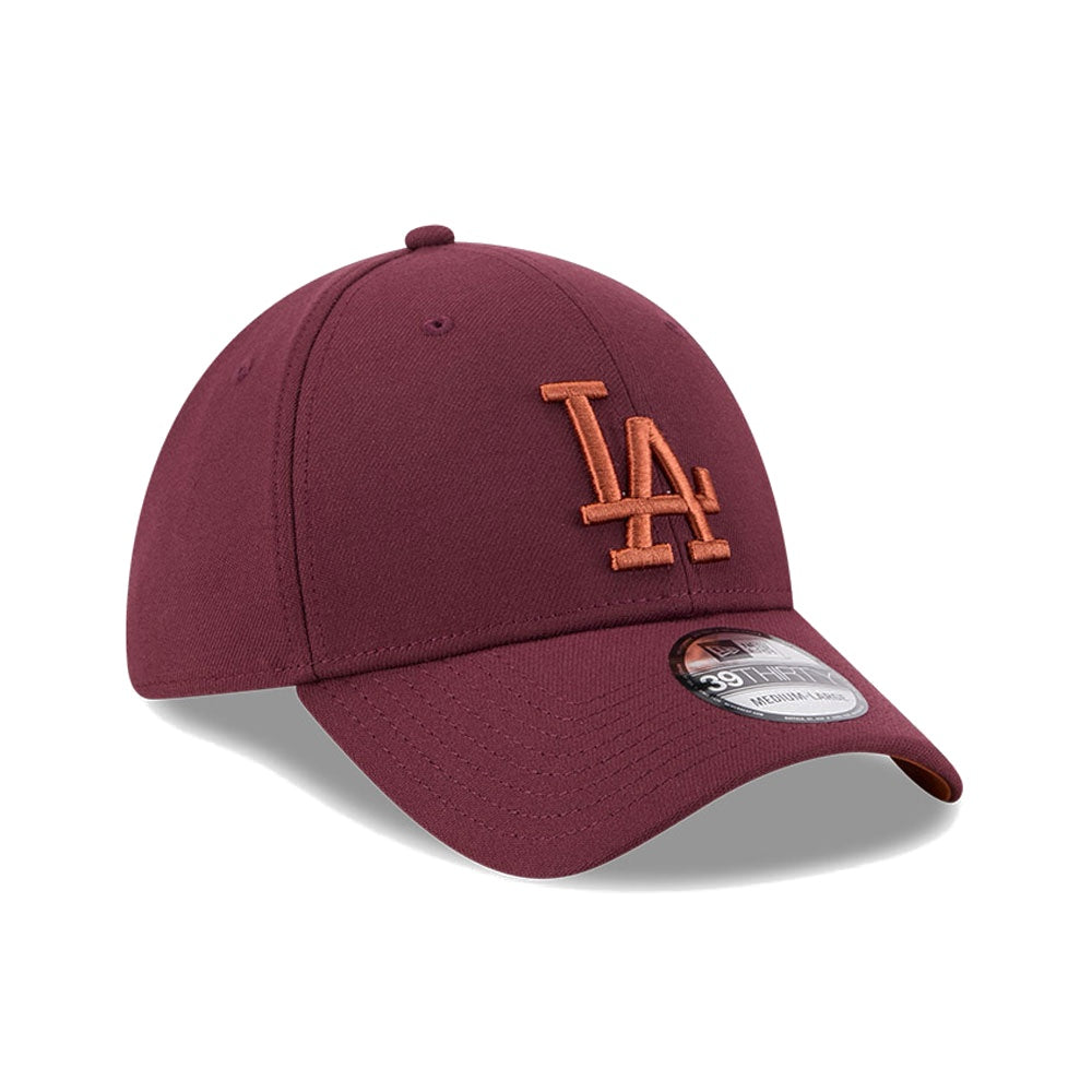 New Era 39THIRTY Frosted Rust Stretch Fit Cap - Maroon - Image 3
