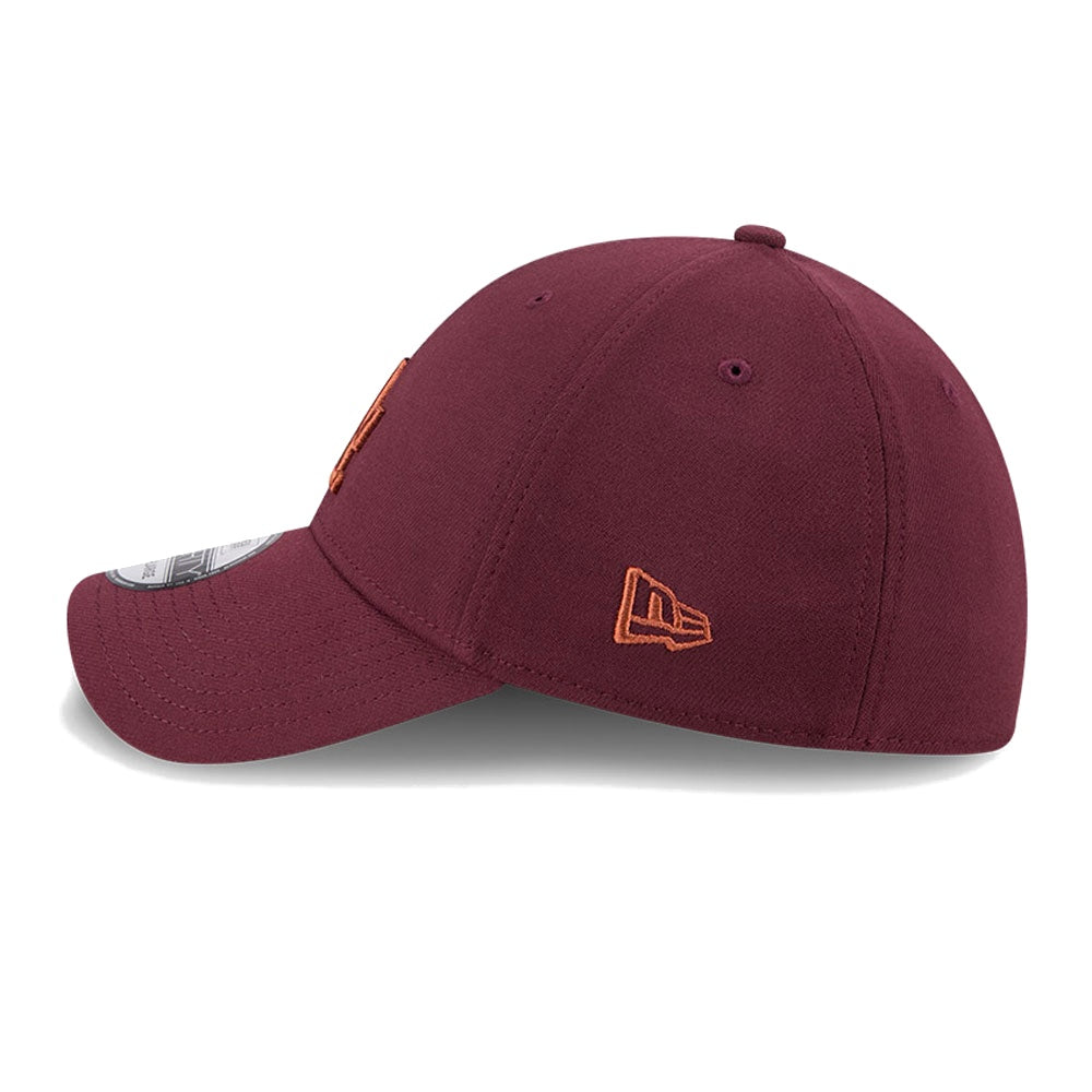 New Era 39THIRTY Frosted Rust Stretch Fit Cap - Maroon - Image 5
