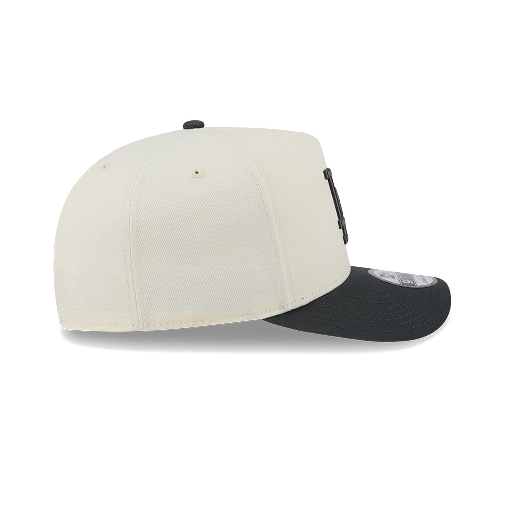 New Era 9FIFTY 3 Times A-Frame Pre-Curved Snapback Los Angeles Dodgers - Chrome / Steel - Image 6
