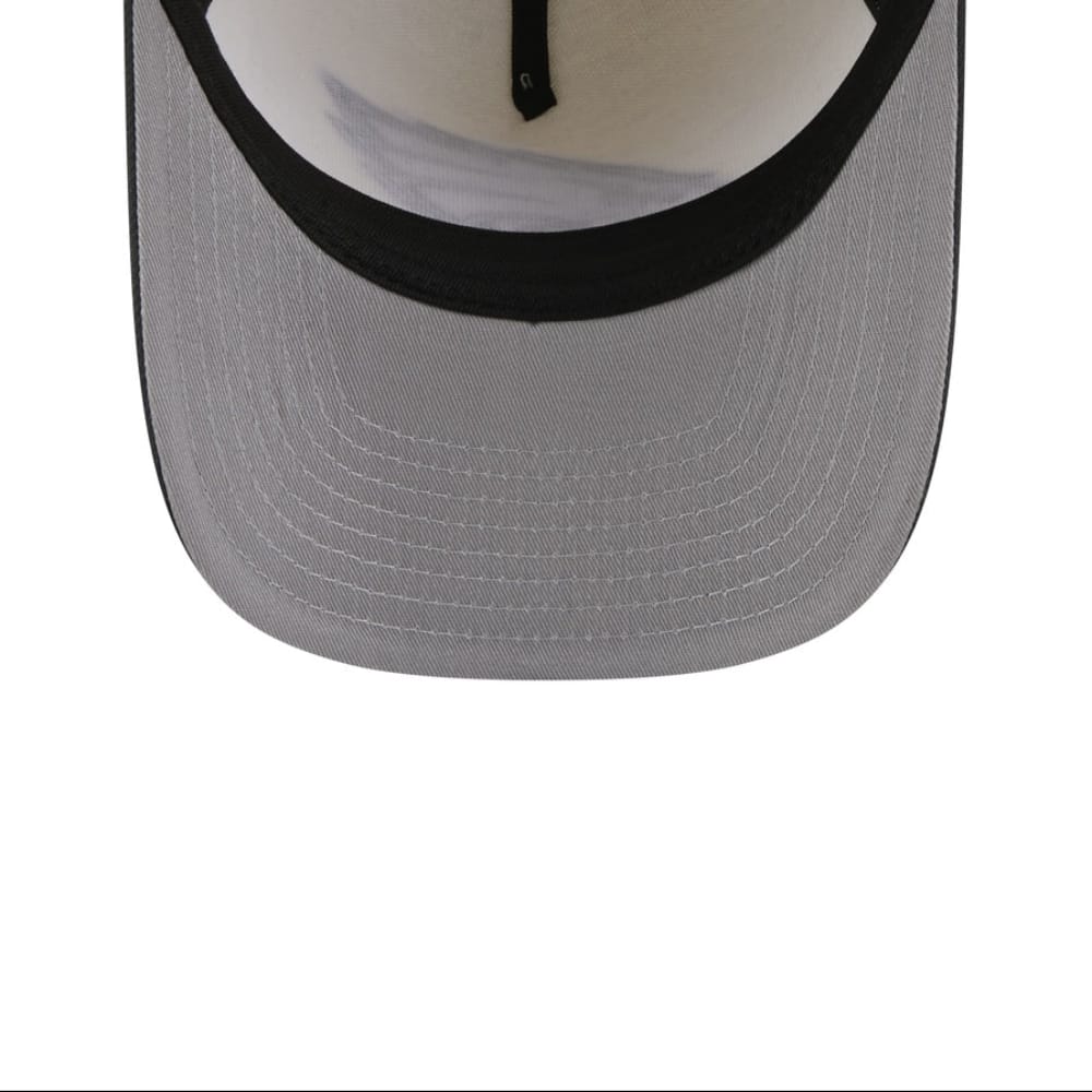 New Era 9FIFTY 3 Times A-Frame Pre-Curved Snapback Philadelphia Eagles - Chrome / Steel - Image 6