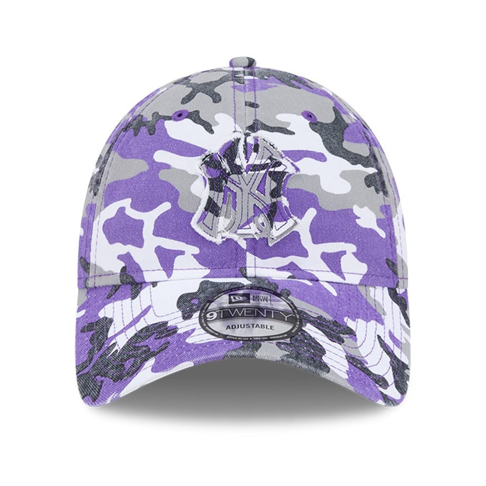 New Era 9TWENTY Frayed Washed Camo New York Yankees - Camo