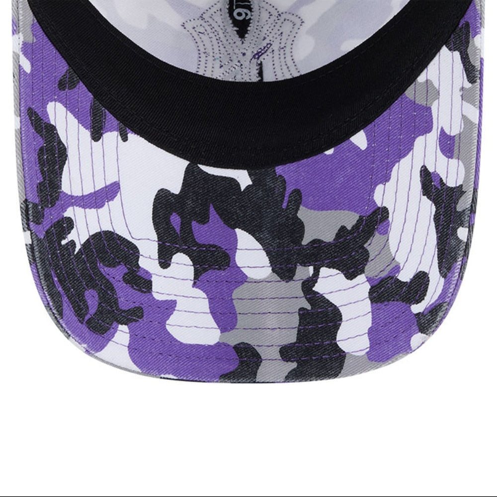 New Era 9TWENTY Frayed Washed Camo New York Yankees - Camo - Image 7