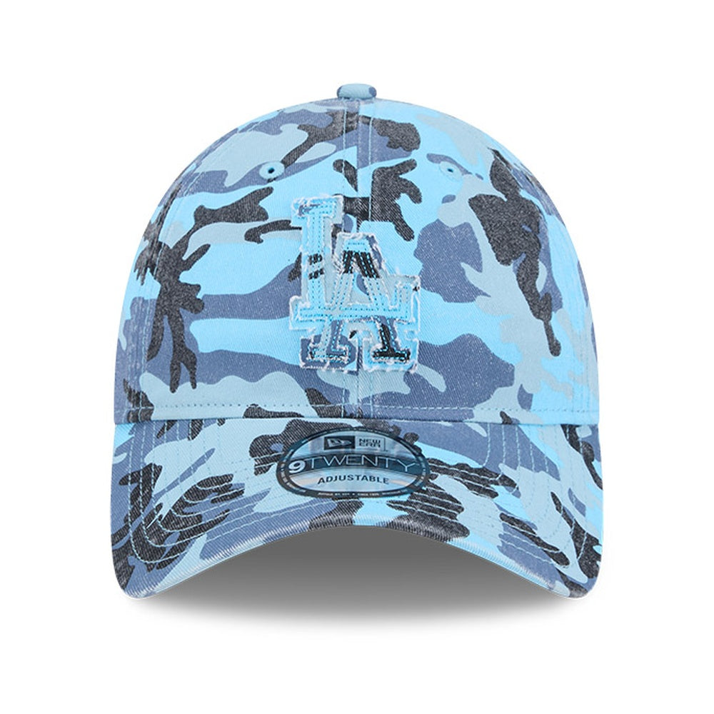 New Era 9TWENTY Frayed Washed Camo Los Angeles Dodgers - Camo